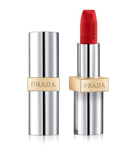 prada beauty hyper matte lipstick|Prada monochrome lipstick.